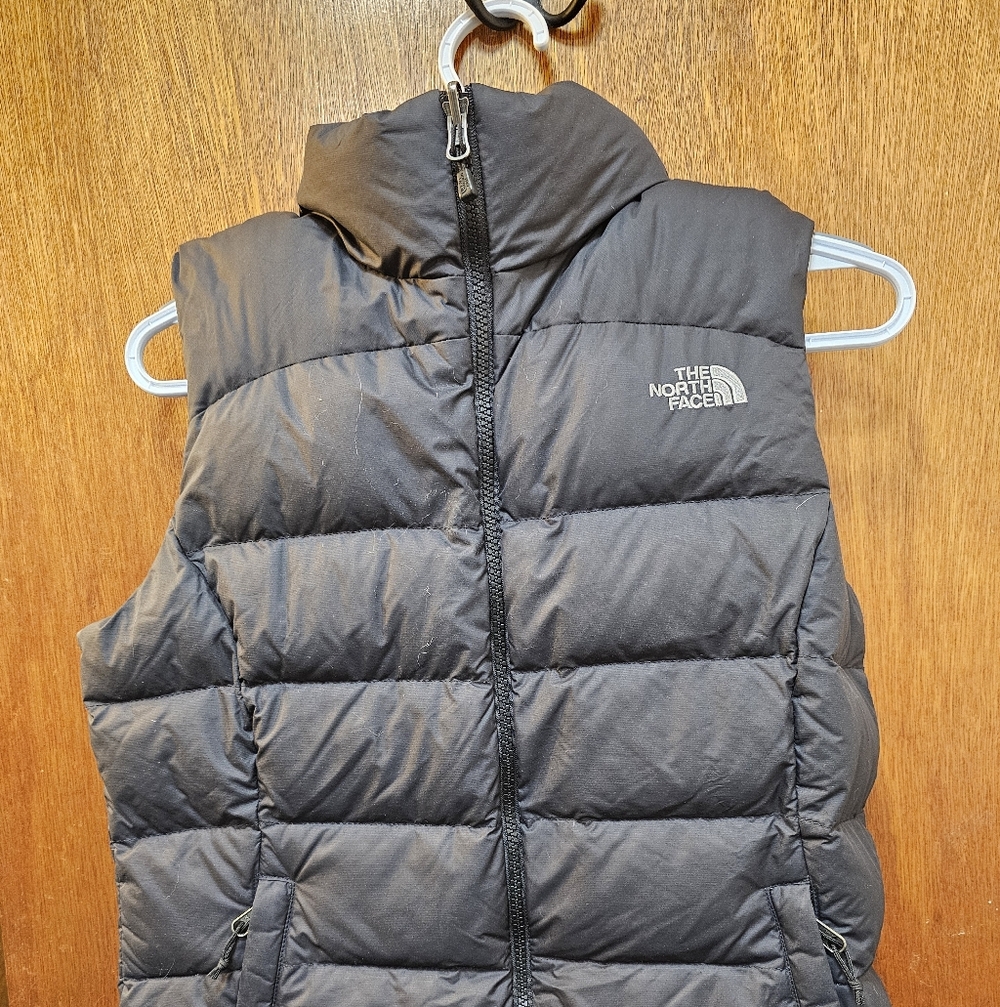 The North Face  Black Puffer Vest